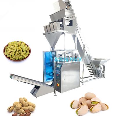 China Rice Sugar Grain Granule Packing Machine With Wrapping Labeling Sealing for sale