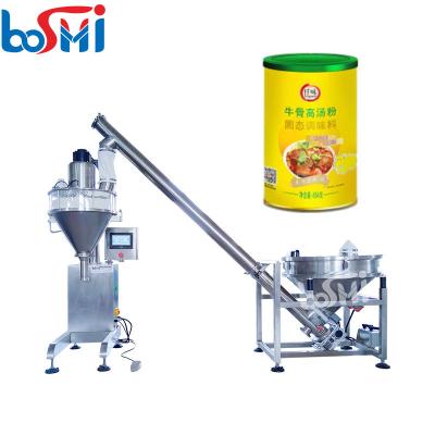 China Máquina de enchimento manual 100g do pó do eixo helicoidal 150g 3kg para o pó de leite da farinha à venda