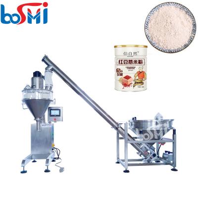 China 100ml 300ml Semi Automatic Bottle Filling Machine For Wheat Flour Sugar Powder for sale