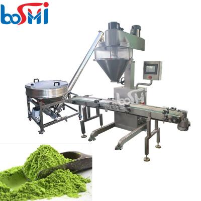 China La máquina de embotellado semi automática manual 25L 50L para el té pulveriza el polvo de la bebida en venta