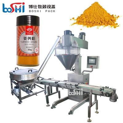 China Pumpkin Powder Protein Powder Filling Machine With Smart PLC Control for sale