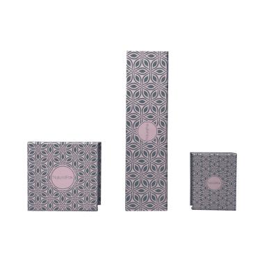 China Pink Magnetic Closure Jewelry Box Wrapover Cardboard Box With Magnetic Closure for sale
