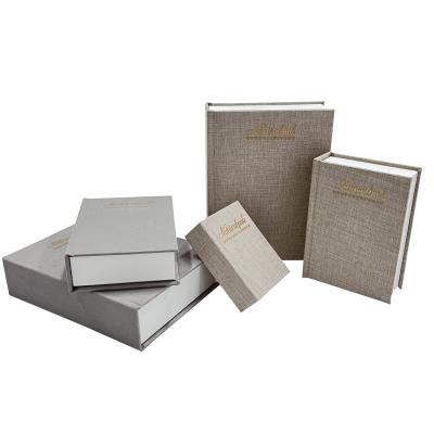 China Square Corner Luxury Earring Gift Box Literature Style Foldable Magnetic Gift Box for sale