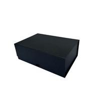 China Black Folding Packaging Gift Box Custom Foldable Box 245*160*73mm for sale