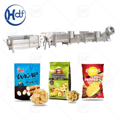China Potato Chips Fryer Machine Commercial Chips Making Machine Pakistan Potato Chips Processing Industry Automatic Production CN;HEN for sale