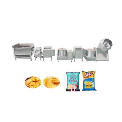 China Potato Chips Production Line For Sale Fresh Potato Chips Production Line Turkish Pre-fried Potato Chips Line for sale