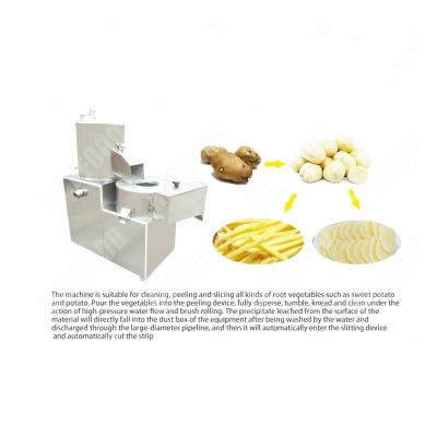 China Manual Mstp-80 Root Vegetables Potato Onion Shallot Tomato Washing Cleaning Skinning Machine for sale