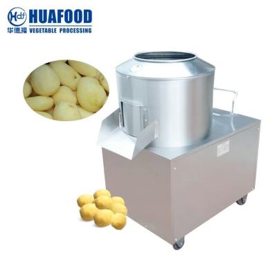 China 100KG Potato Processing Equipment Washing Cleaning Peeling Cutting Machine for sale