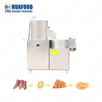 China Automatic sweet potato peeler washing potato cleaning machine for sale