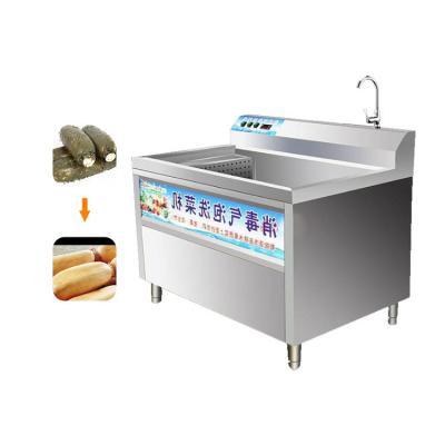 China Hot Selling Longan Litchi Leechee Shrimp Lobster Small Air Vegetable Fruit Bubble Washing Cleaning Machine With Low Price for sale
