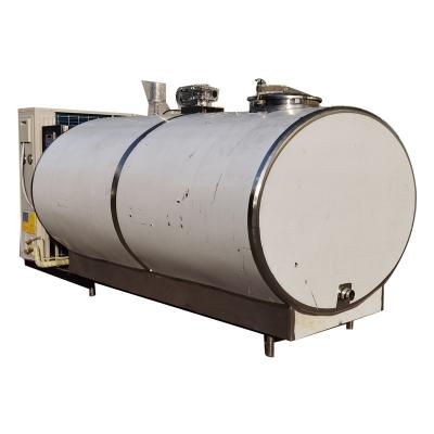 China Factory Price Insulated Milk Cooler Milk Cooling Tank 3000L With Low Price for sale