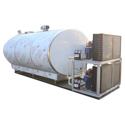 China Hot Selling Water Tank Cooling Air Conditioner 500L Milk Cooling Tank With Low Price for sale