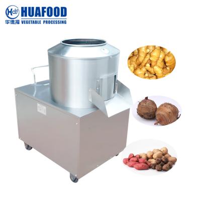 China Professional Potato Peeling Machine Cassava And Other Tubers Peeler With Ce Certificate for sale