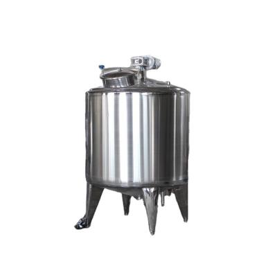 China Multifunctional Hot Sale Beverage 1000L Chiller Vessel Cooler Mobile Milk Tank On Wheels For Wholesales for sale