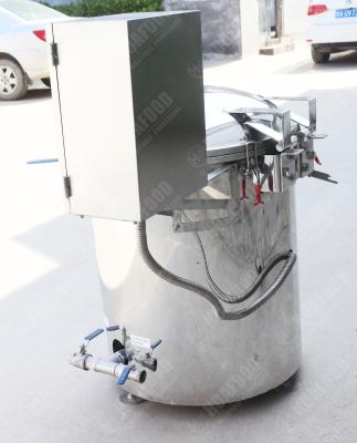 China Plastic Pressure Deep With Oil Pump Built Filter System Industrial Turkey Fryer Made In China for sale