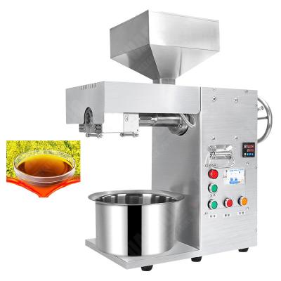 China Small Scale Vegetable Plant Flaxseed Neem Sesame Coconut Cold Oil Press Oil Machine for sale