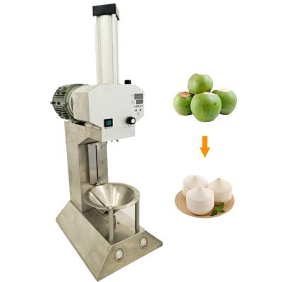 China Low Price Manual Green Coconut Cutting Bottom Shaving Tool Machine for sale for sale