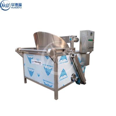 China Automatic Gas Electric Deep Fryer Potato Chips Onion Deep Frying Machine for sale