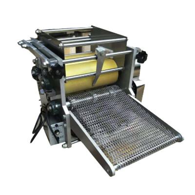 China Reversible dough sheeter puff pastry machine and cutter conveyor belt lsp520 650 520 mm samosa electric fondant sheeter dought for sale