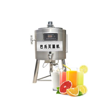 China Factory Price Scale Juice Ice Cream Milk Plant Pasteurizer Pasteurization Machine Milk Process Machine for sale