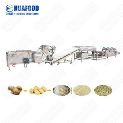 China Low Cost Water Flushing Line For Fruit Leafy Vegetable Washing Machine for sale