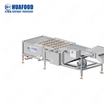 China industrial high quality plastic crates vegetable washer fruit washingmachine for sale