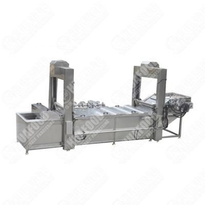 China China Crab Seafood Shrimp Steam Cooking Blanching Machine for sale