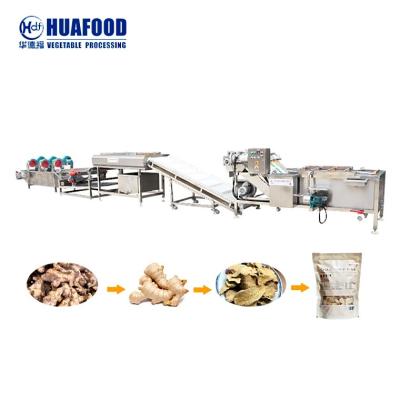 China 500KG/H Vegetable Processing Line Cooling Drying Dehumidity Line for sale