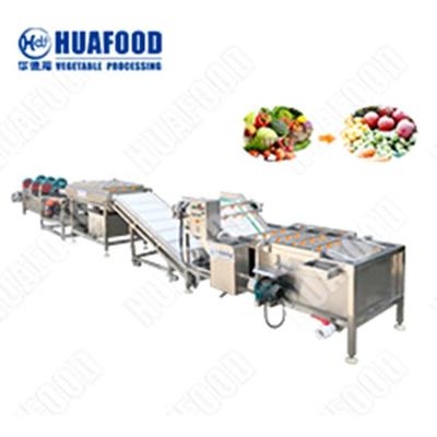 China Stainless Steel Food Drying Machine Fresh Root Vegetables Washing Machine for sale