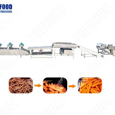 China Stainless Steel Food Drying Machine Leaf Vegetables Washing Line for sale