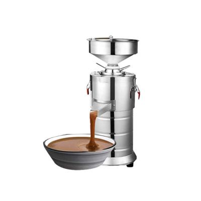 China Madou New Arrival Sesame Sauce Grinder South Africa Home Use Small Type Business Automatic Electric Peanut Butter Making Machine for sale