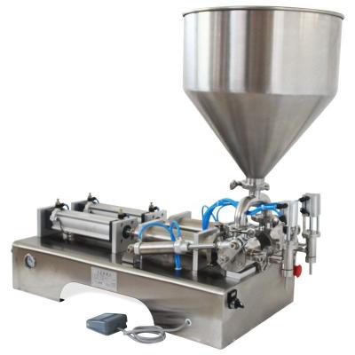 China Honey bottling machinery sealing liquid paste cream ketchup small straw automatic honey filling machine for sale