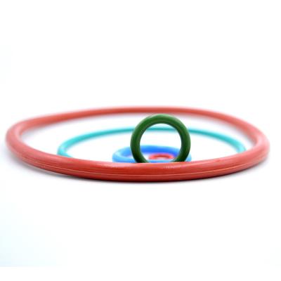 China Anti Fuel HNBR Silicone Rubber O Rings Large Anti Ozone Acid Resistant for sale