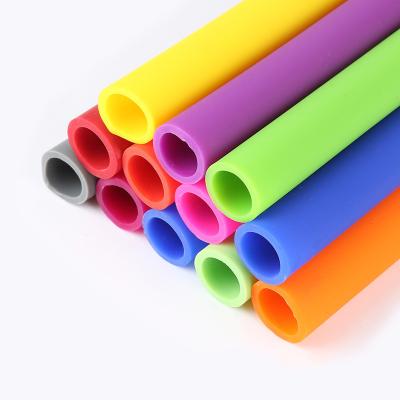 China Nontoxic Food Grade Flexible Silicone Tubing Multicolor Anti Abrasion for sale