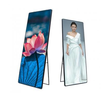 China Advertising Player P2mm 1R1G1B Intelligent P3 Smart LED Poster for sale