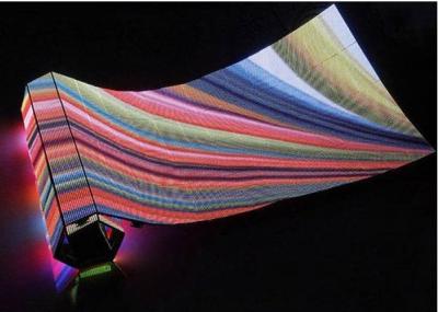 China IP67 Flexible LED Curtain Screen for sale