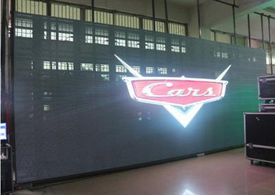 China 1R1G1B Stadium Outdoor P12.5 Flexible LED Curtain Screen for sale