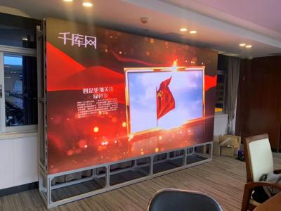 China SMD1515 640000dot/M2 P1.25 Indoor Advertising LED Display for sale