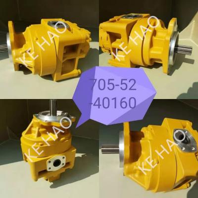 Chine Pompe à engrenages hydraulique de la pompe hydraulique 705-52-40160 à haute pression moyen de bouteur à vendre