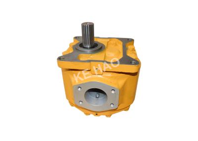 China D60  17441-67502   D65  07443-67503  D85  07444-66200   D15 Bulldozer Pump / Cast Iron Hydraulic Gear Pumps Silver Color for sale