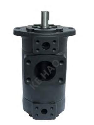 China Black Hydraulic Gear Pump / Original  424b Hydraulic Pump Powerful for sale