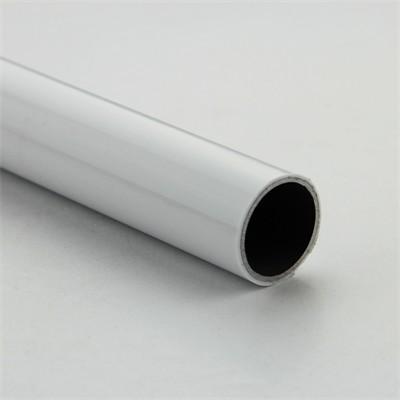 China JY-4000CB-P 4000mm PE Coated Steel Pipes Porcelain White Steel Pipe for sale