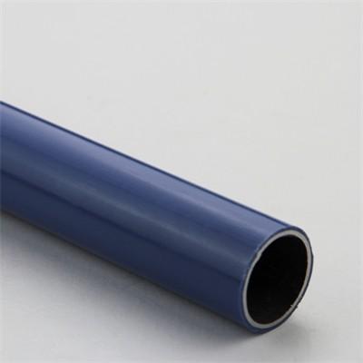China 27.8mm Dia PE Coated Steel Pipes JY-4000SL-P Polyethylene Coated Pipe Dark Blue for sale