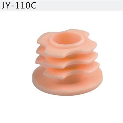 China Beige ABS OD 28mm Pipe End Cap Plastic JY-110C for sale