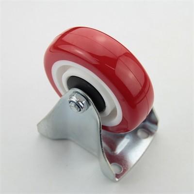 China JY PU Castor Wheel PP Core 4 Inch Polyurethane Wheels 32mm Width for sale