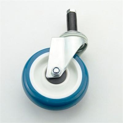 China 5 Inch Caster Wheels With Brake JY Scaffolding Plug In Caster for sale