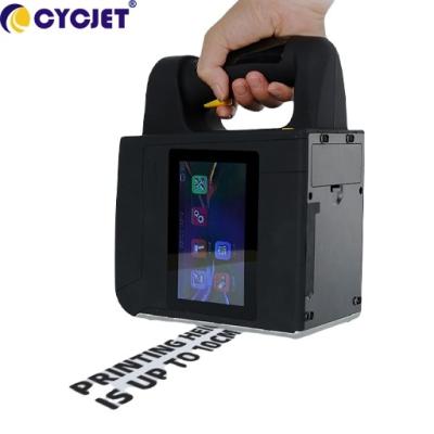 China CYCJET Large Printing Handheld Inkjet Printer 300dpi Easy Operation For Carton for sale