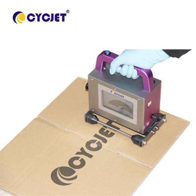 China Large Portable Handheld Inkjet Printer 71mm Height For Carton Cardboard for sale
