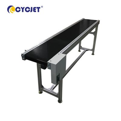 China Motorized Food Packaging Conveyor Belt Heavy Duty Stainless Steel For Inkjet Coding for sale