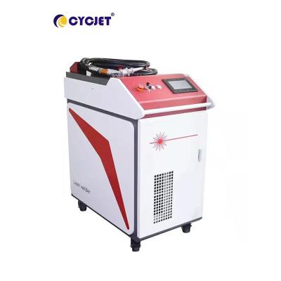 Chine machine portative de soudure laser de la fibre 1500W à vendre